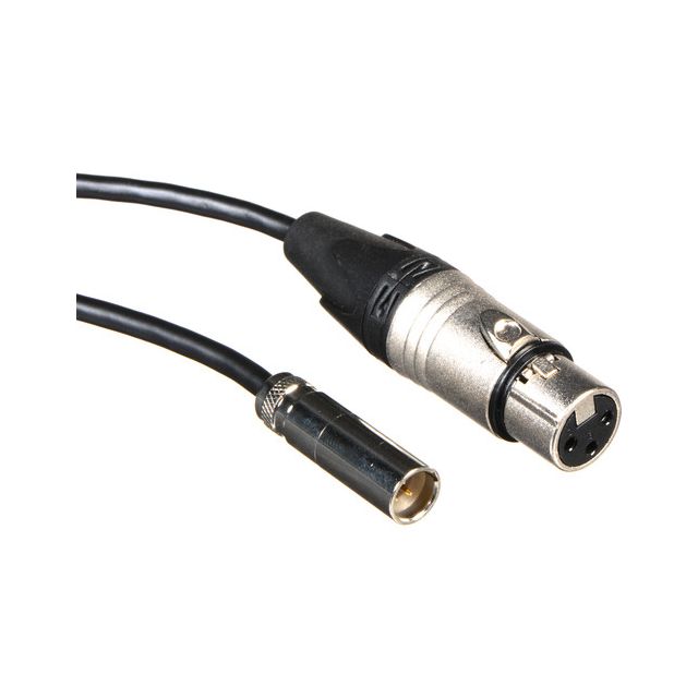 Juego de 2 cables de audio Mini XLR a XLR para Video Assist 4K Blackmagic Design