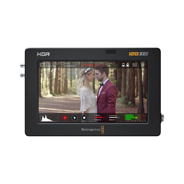 Monitor de grabación Blackmagic Design Video Assist 5" 12G-SDI/HDMI HDR