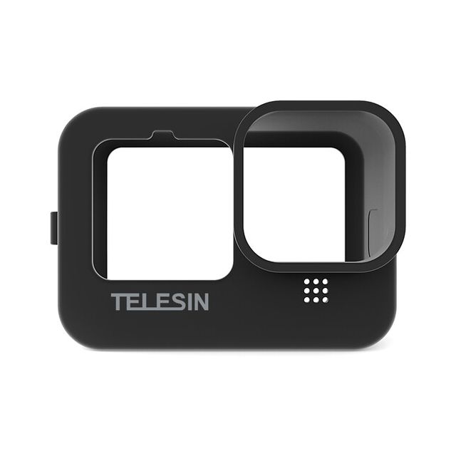 Funda protectora de silicona TELESIN con cordón para GoPro HERO9/10