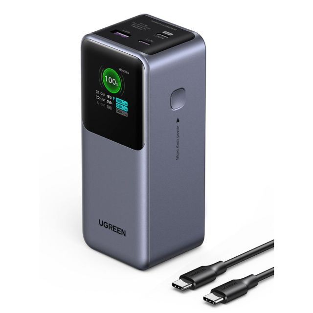 Mega Batería Portátil UGREEN  20.000mAh con Salida 130W