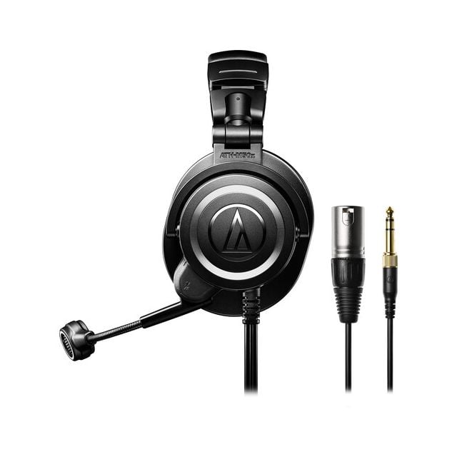 Audifonos Audio-Technica ATH-M50xSTS StreamSet con conectores XLR y 3,5 mm