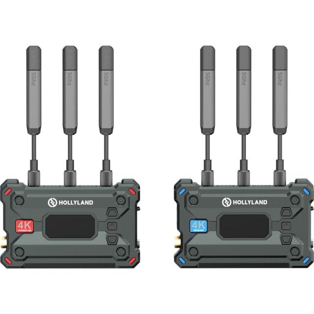 Sistema de transmisión de video inalámbrico Hollyland Pyro S 4K HDMI/SDI