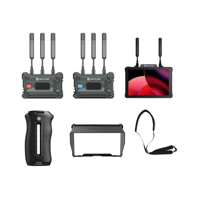 Hollyland Pyro 7 Kit Profesional de Monitoreo y Transmisión Inalámbrica de Video 