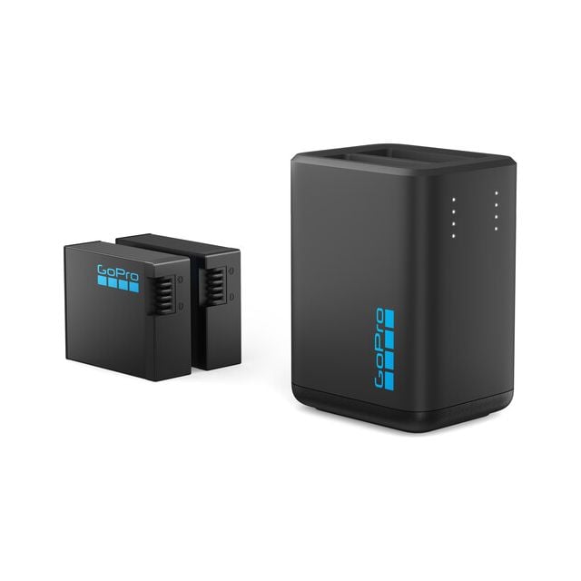 Cargador doble para GoPro HERO13 Black con dos baterías