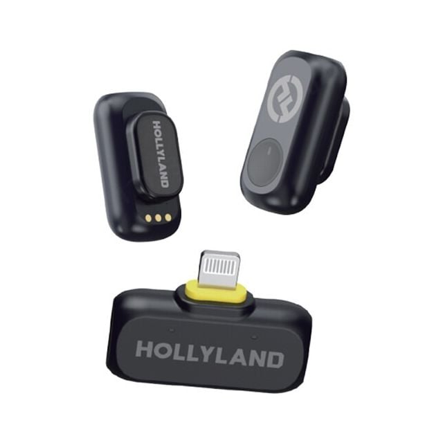 Micrófono Inalámbrico Lightning Hollyland LARK A1 Mini Duo