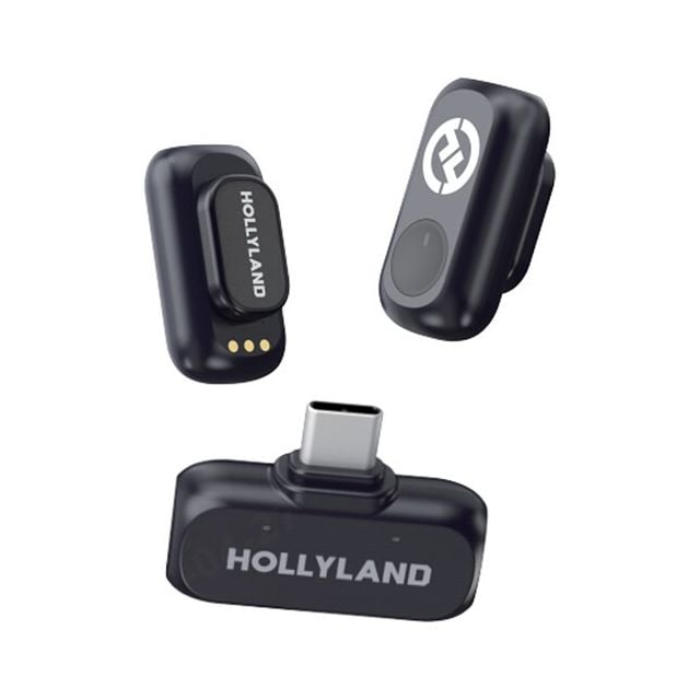 Sistema de Micrófono Inalámbrico Hollyland LARK A1 Mini Duo USB-C para 2 Personas