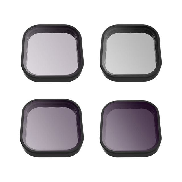 Set de 4 Filtros Telesin ND8/16/32 + CPL para GoPro HERO13 Black