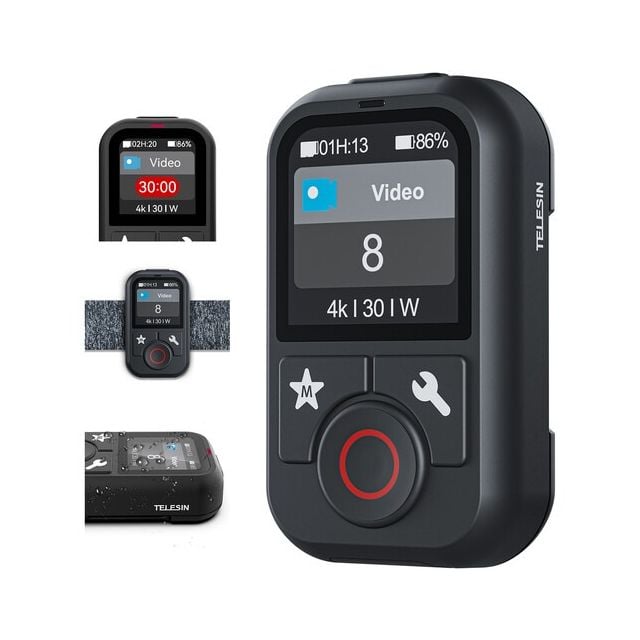 Control Remoto Bluetooth Telesin  para GoPro HERO13/12/11/10/9 y MAX