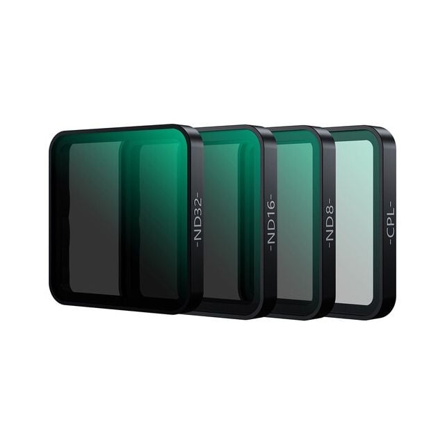 Set de 4 Filtros  Telesin (ND8/16/32 + CPL) para Insta360 Ace Pro y Ace Pro 2