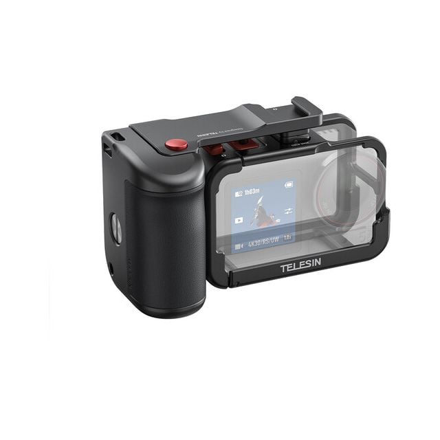 Empuñadura Telesin para DJI Osmo Action 5 Pro, 4 y 3