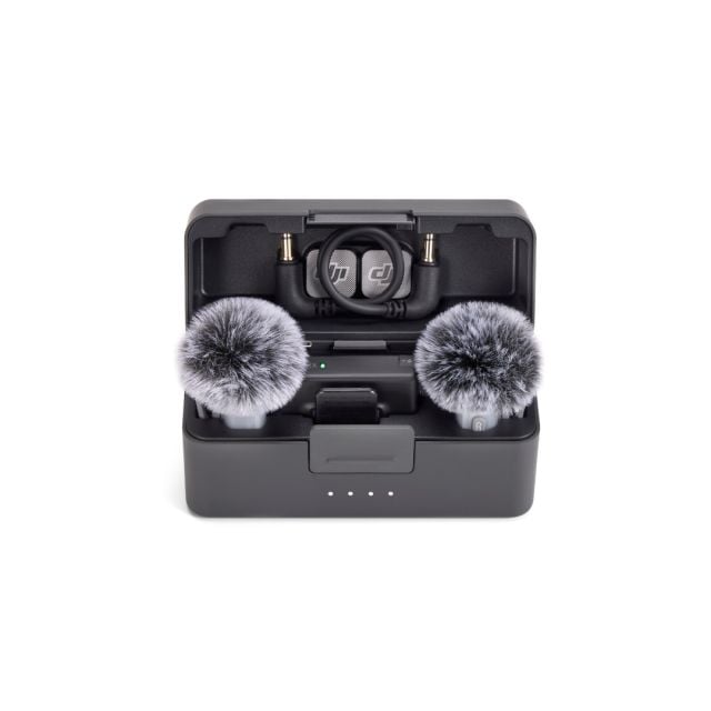 DJI Mic Mini 2 (2 TX + 1 RX con Case de carga)