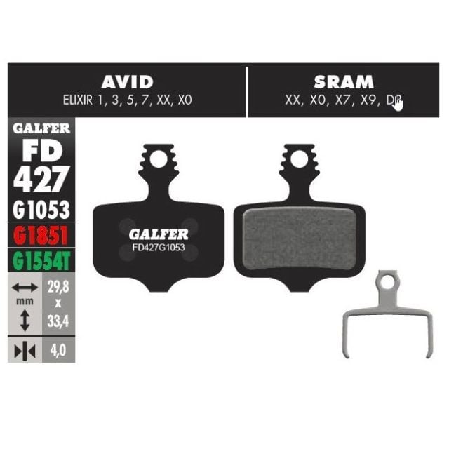 GALFER PASTILLAS AVID ELIXIR 1, 3, 5, 7 XX Y X0