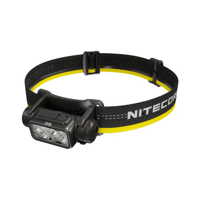 Linterna Frontal Recargable Nitecore Nu43 De 1400 Lumenes
