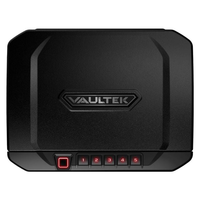 Caja de Seguridad para Armas Cortas  Vaultek Serie 10 - VT10i - Bluetooth - Huella Dactilar Biometrica