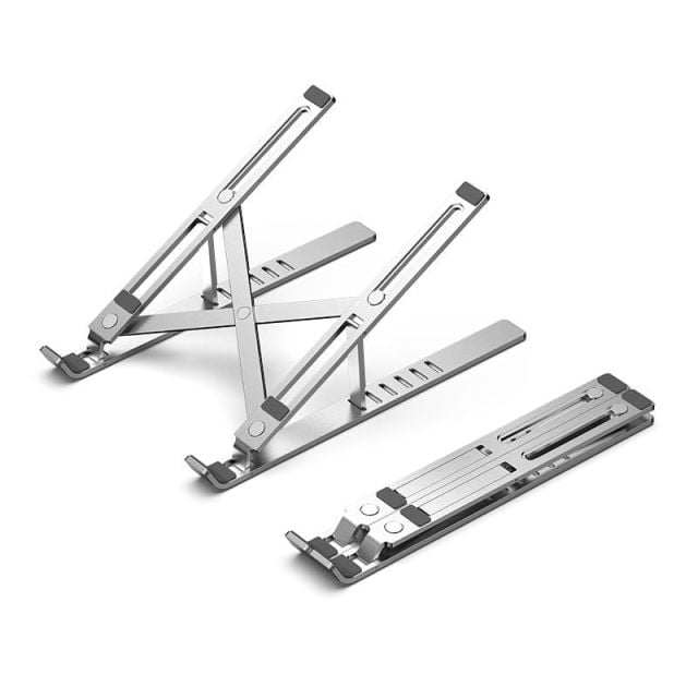 Soporte Plegable para Notebook Vention Aluminio Ajustable 6 Niveles
