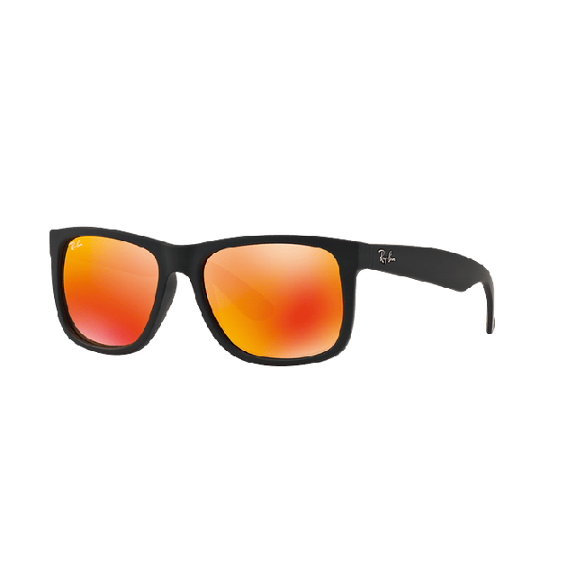 Lentes de Sol  Ray-Ban Justin Color Rojo Espejado  RB4165