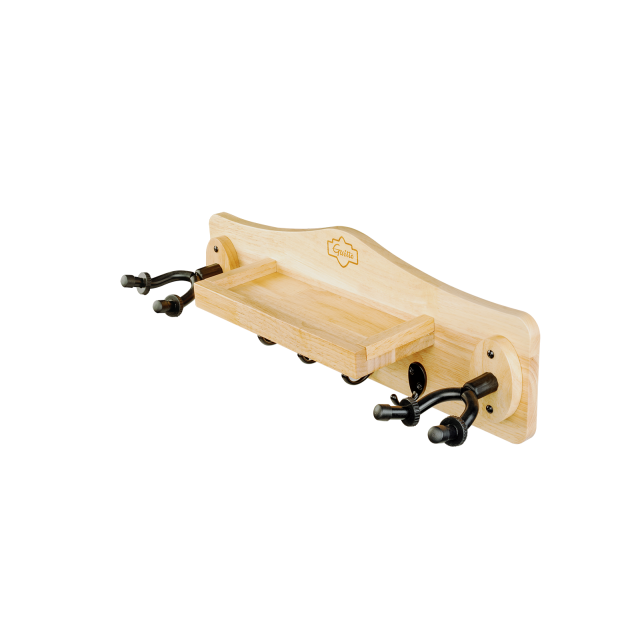 Soporte de Pared Multifuncional para 2 Guitarras Guitto