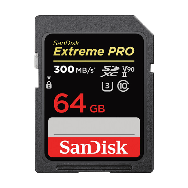 Sandisk Extreme PRO SDXC 64GB 300MB/s 