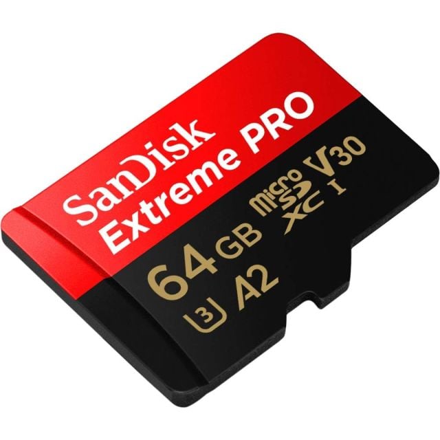 Tarjeta de Memoria Sandisk Extreme PRO 64gb   U3 A2 200-90