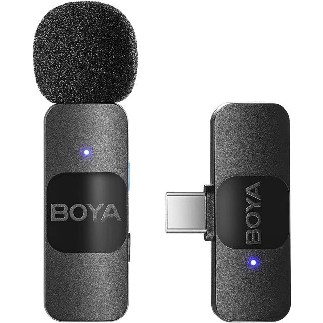 Micrófono Inalámbrico USB-C Boya BY-V10