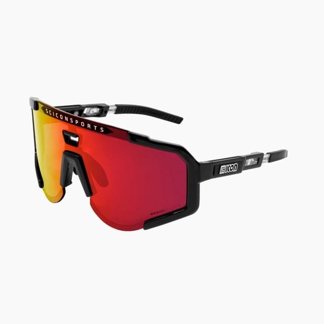 Lentes Scicon Sports Aeroscope Black Multimirror Red