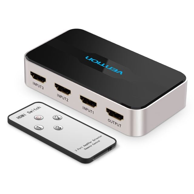 Switcher HDMI 3 a 1 - Vention