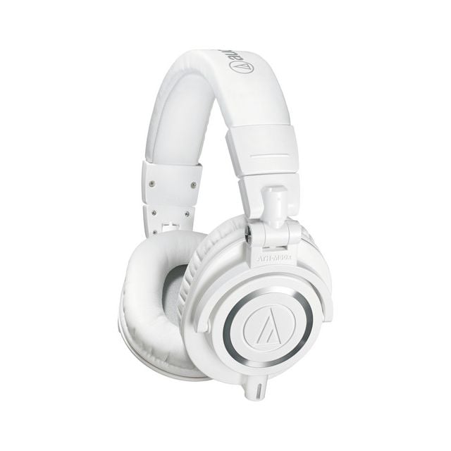 Audífonos monitoreo cerrados Audio-Technica ath-m50xwh (blancos)