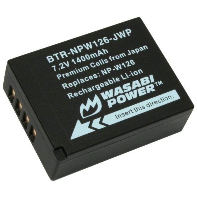 Baterias NP-W126 Wasabi Power para Fujifilm