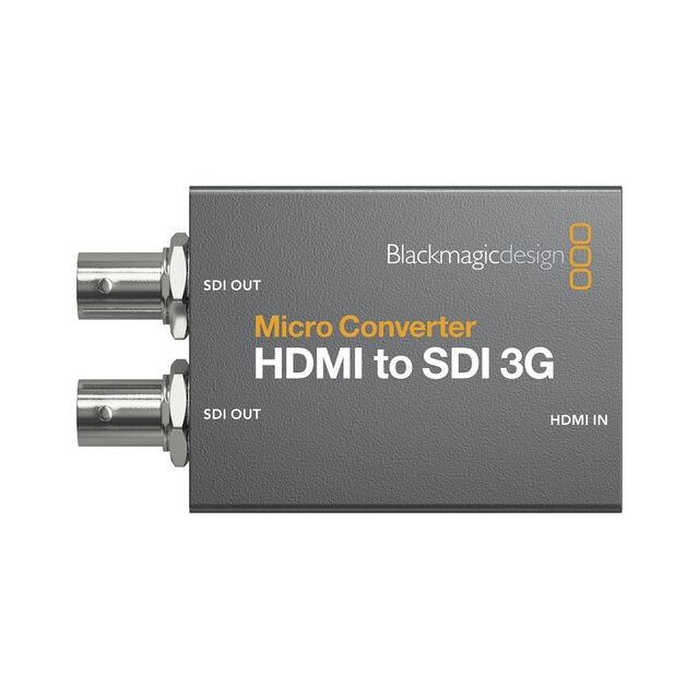 Blackmagic Design Micro Converter HDMI a SDI 3G con Fuente de Alimentacion 