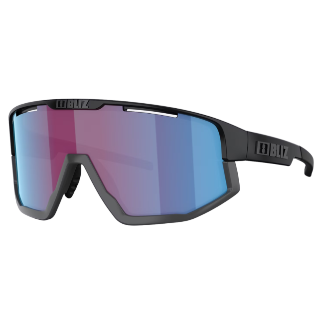 Bliz Fusion Matt Black N_O_N_Rose-Violet Blue Mirror (33) 0ZB7005