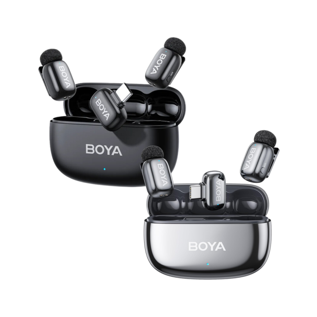 Micrófono Inalámbrico BOYA Mini 2-02 con IA
