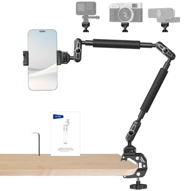 Brazo Mágico con Soporte Celular y Abrazadera Neewer