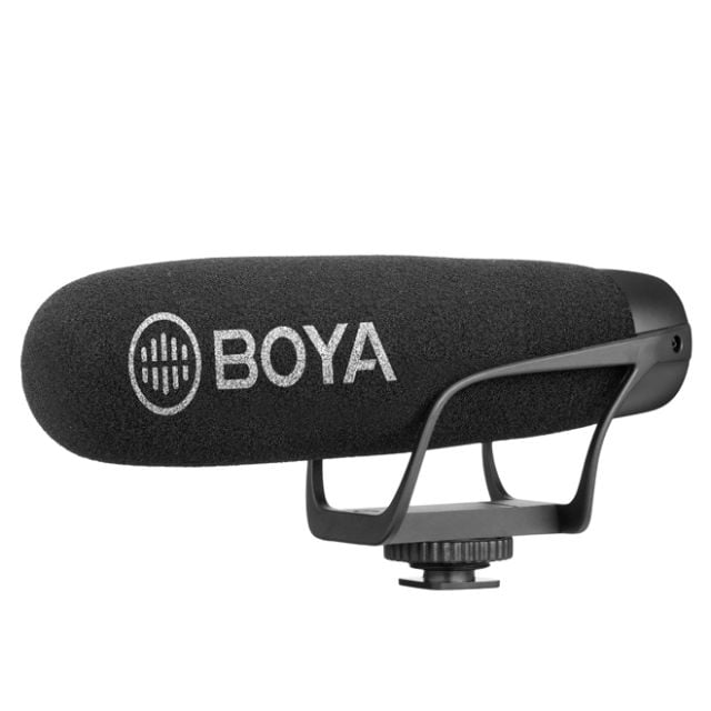 Microfono Shotgun Cardioide para Camaras y Smartphone Boya BY-BM2021