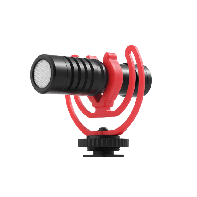 Micrófono BOYA BY-MM1 Supercardioide con Cancelación de Ruido IA 48kHz USB-C/3.5mm