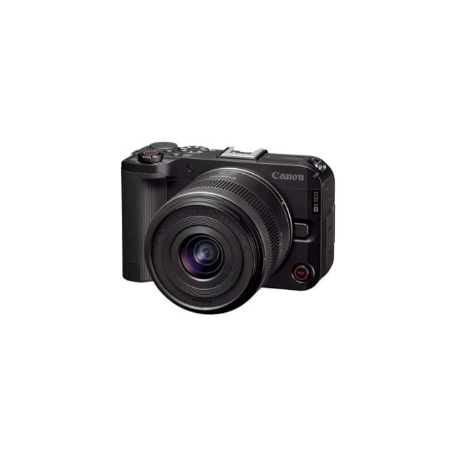 Cámara Canon EOS R50 v RF-S con lente 14-30mm f/4-6.3 IS STM PZ