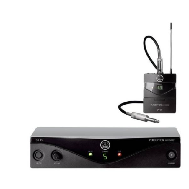 Sistema inalámbrico AKG 45 wireless percepción profesional Intrumento