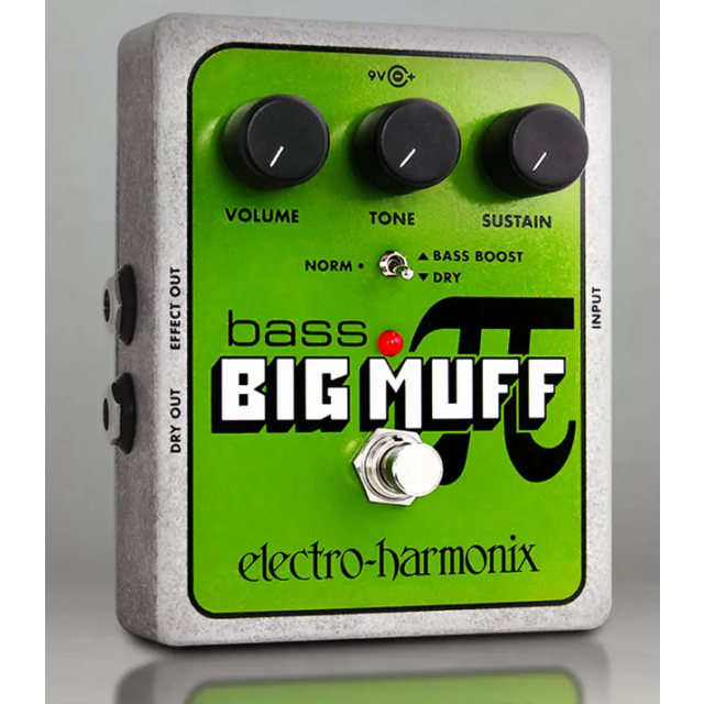 Pedal de Efecto para Bajo Electro Harmonix Bass Big Muff PI