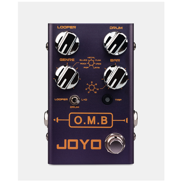 Pedal Joyo O.M.B. Looper & Drum Machine - Serie Revolution