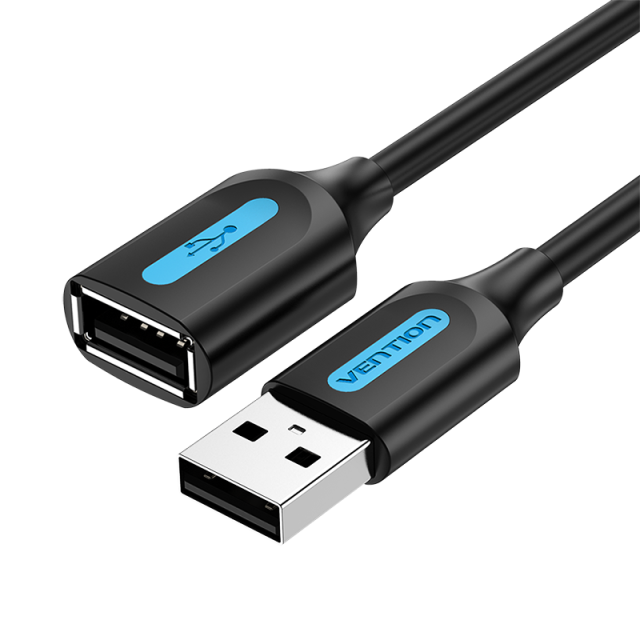 Cable USB macho a USB hembra 480Mbps Vention 