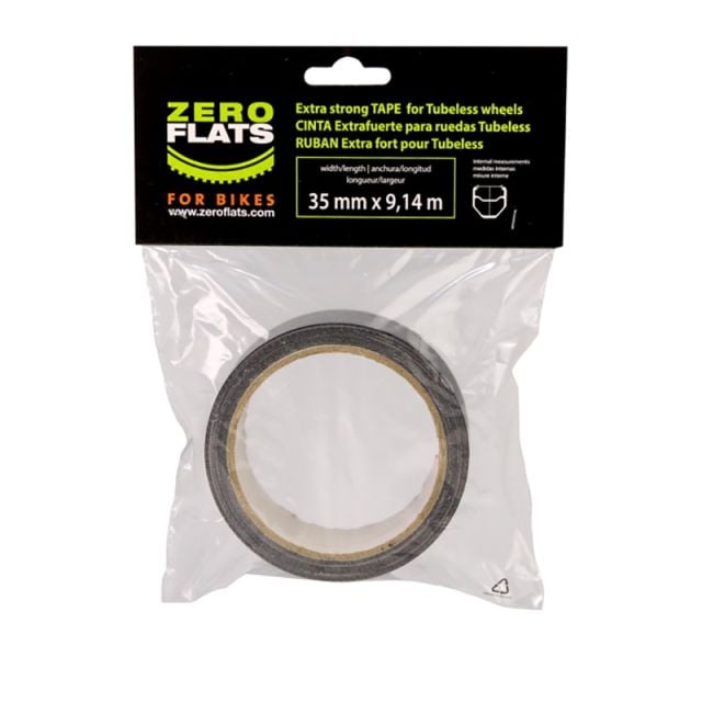 Cinta para Llanta Tubeless técnica Tape 31 Mm 9.14 Metros Zero Flats