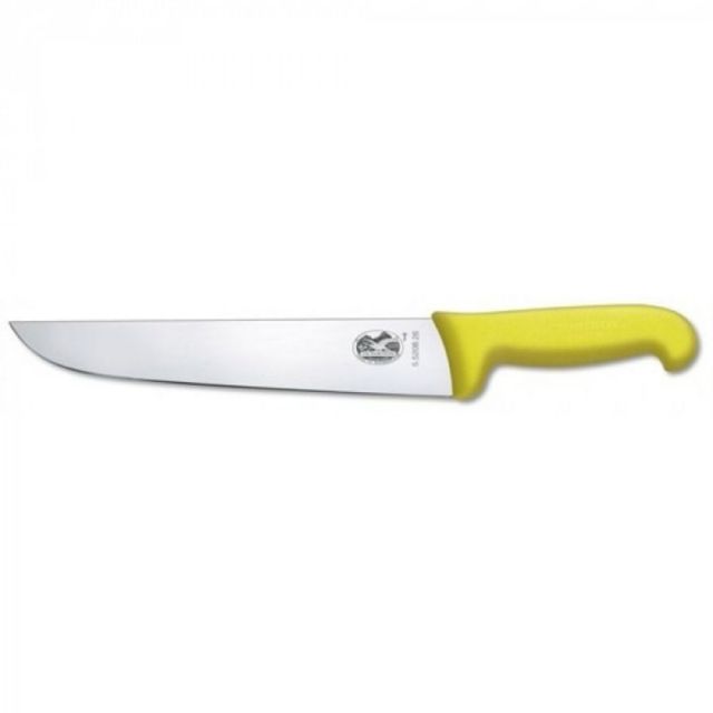 Cuchillo Carnicero Victorinox con Mango Fibrox Amarillo 20cm 