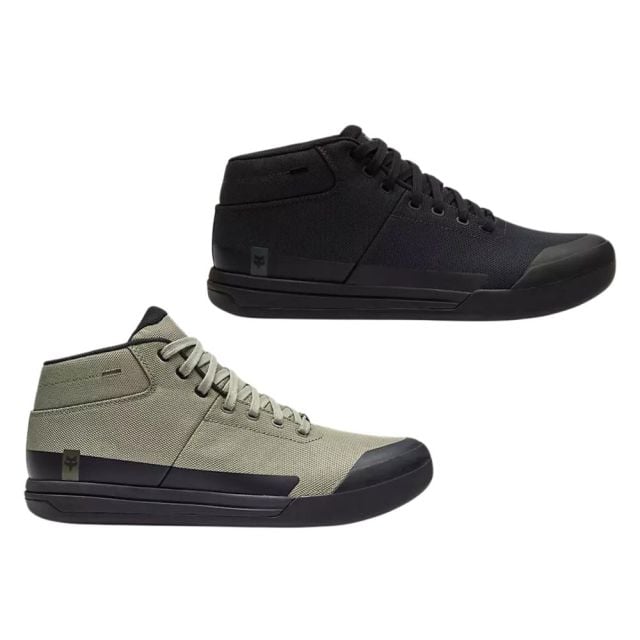 Zapatillas de Bicicleta Fox Union Canvas Mid Verde