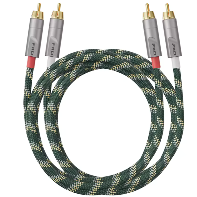 Cable de Audio RCA a RCA HiFi FiiO de Cobre Monocristalino