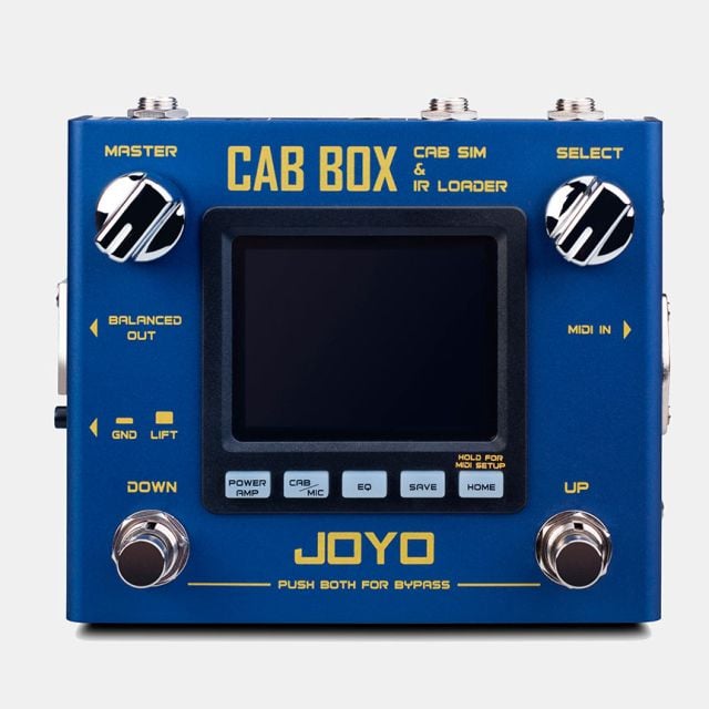 Pedal Joyo Cab Box Cabinet Simulator - Serie Revolution
