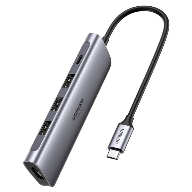 Hub USB-C 5 en 1 Ugreen Compatible con Thunderbolt 3