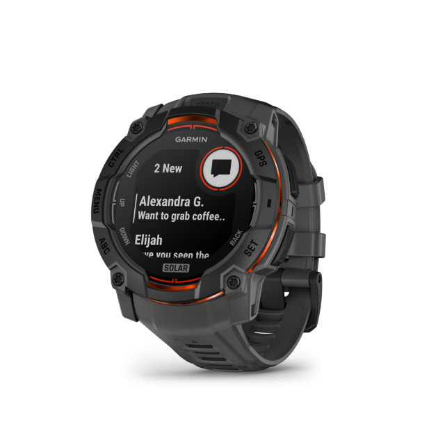 Garmin Instinct 3 45mm Solar -Negro