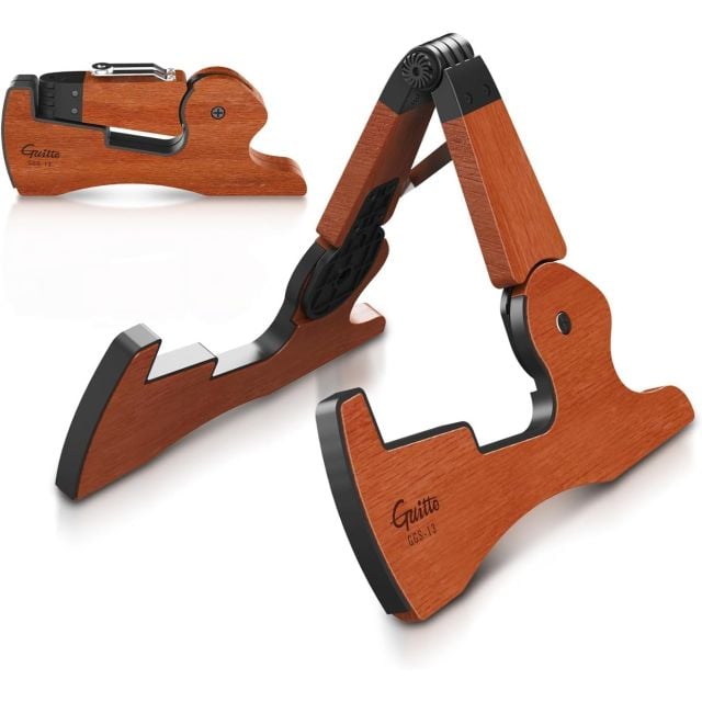 Soporte de Guitarra de Madera Plegable Guitto GGS-13