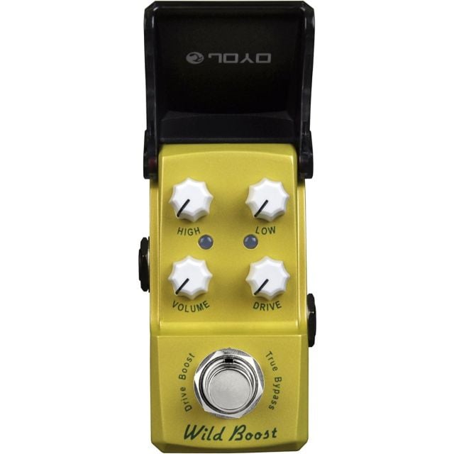 Pedal Mini Drive Boost Joyo para Guitarra Eléctrica 