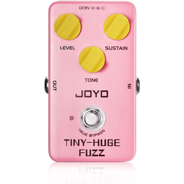 Pedal Fuzz Vintage para Guitarra Eléctrica y Bajo Joyo
