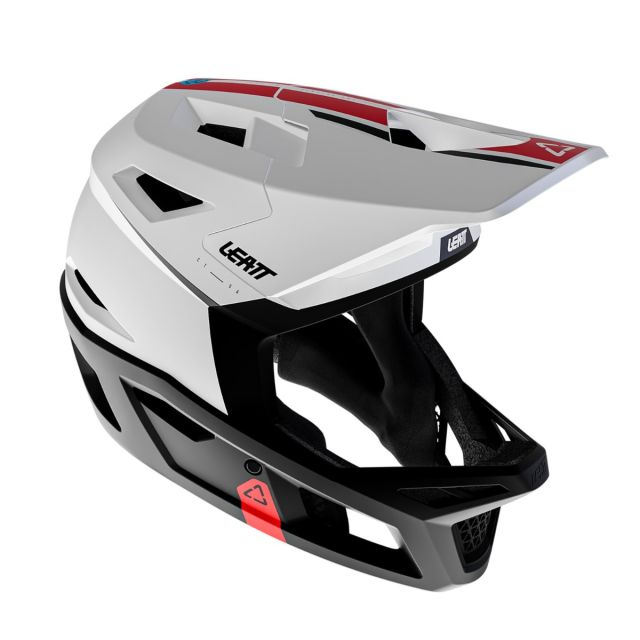 Casco MTB Leatt Gravity 4.0 Stealth Blanco y negro